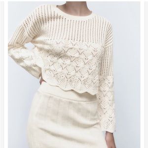 Zara Chenille Sweater